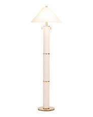 62in Linen Wrapped Column Floor Lamp | TJ Maxx