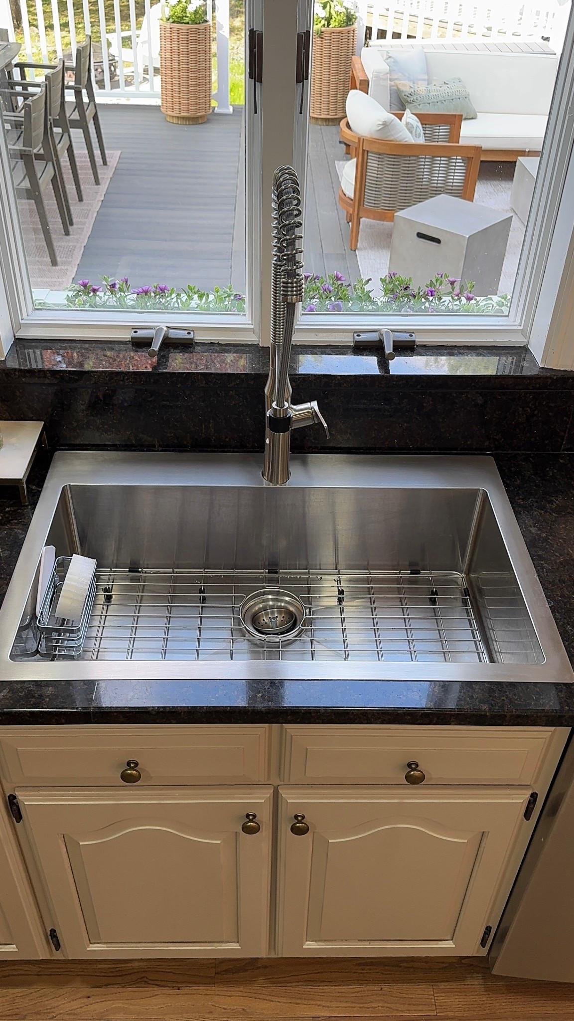 Our stainless steel drop in single sink ✨ 

#LTKHome