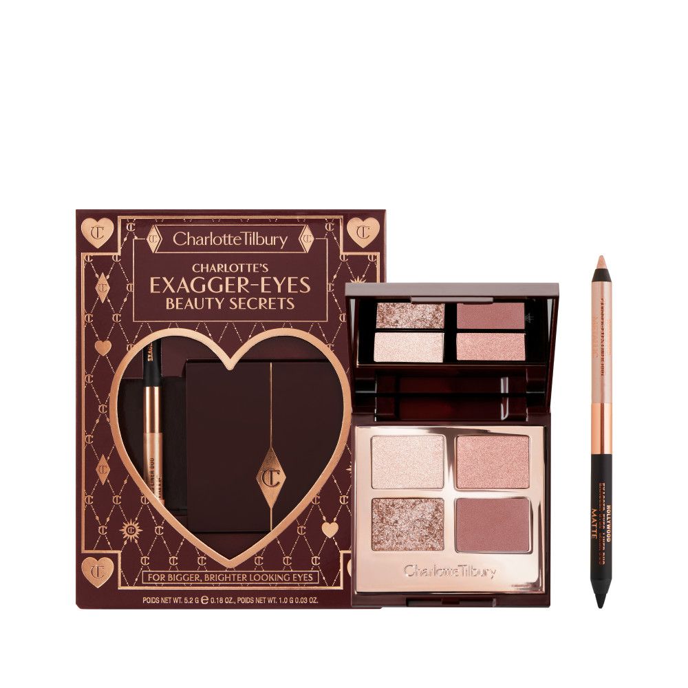 Exagger-eyes Beauty Secrets: Rose-gold Eye Makeup Gift | Charlotte Tilbury | Charlotte Tilbury (UK) 
