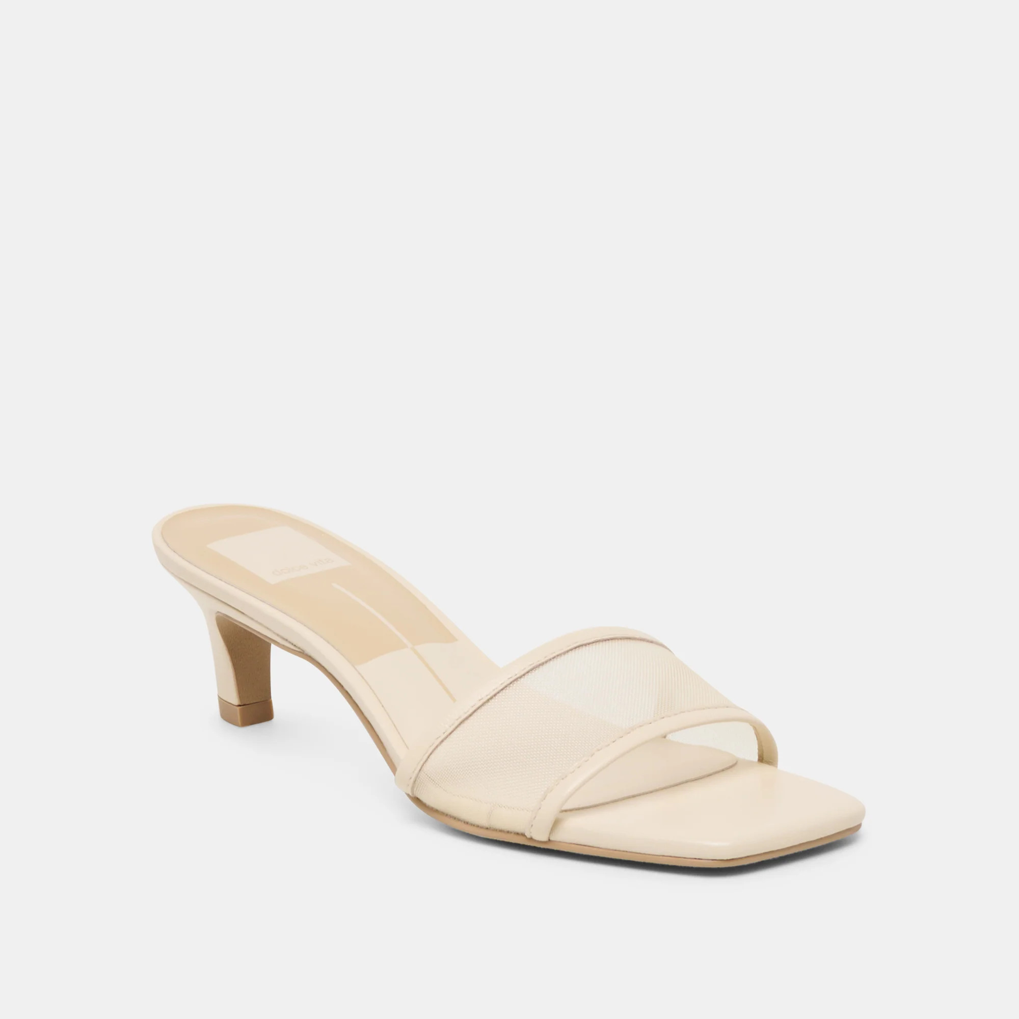Rexa Mesh Creme Mesh Heels | Dolce Vita | DolceVita.com