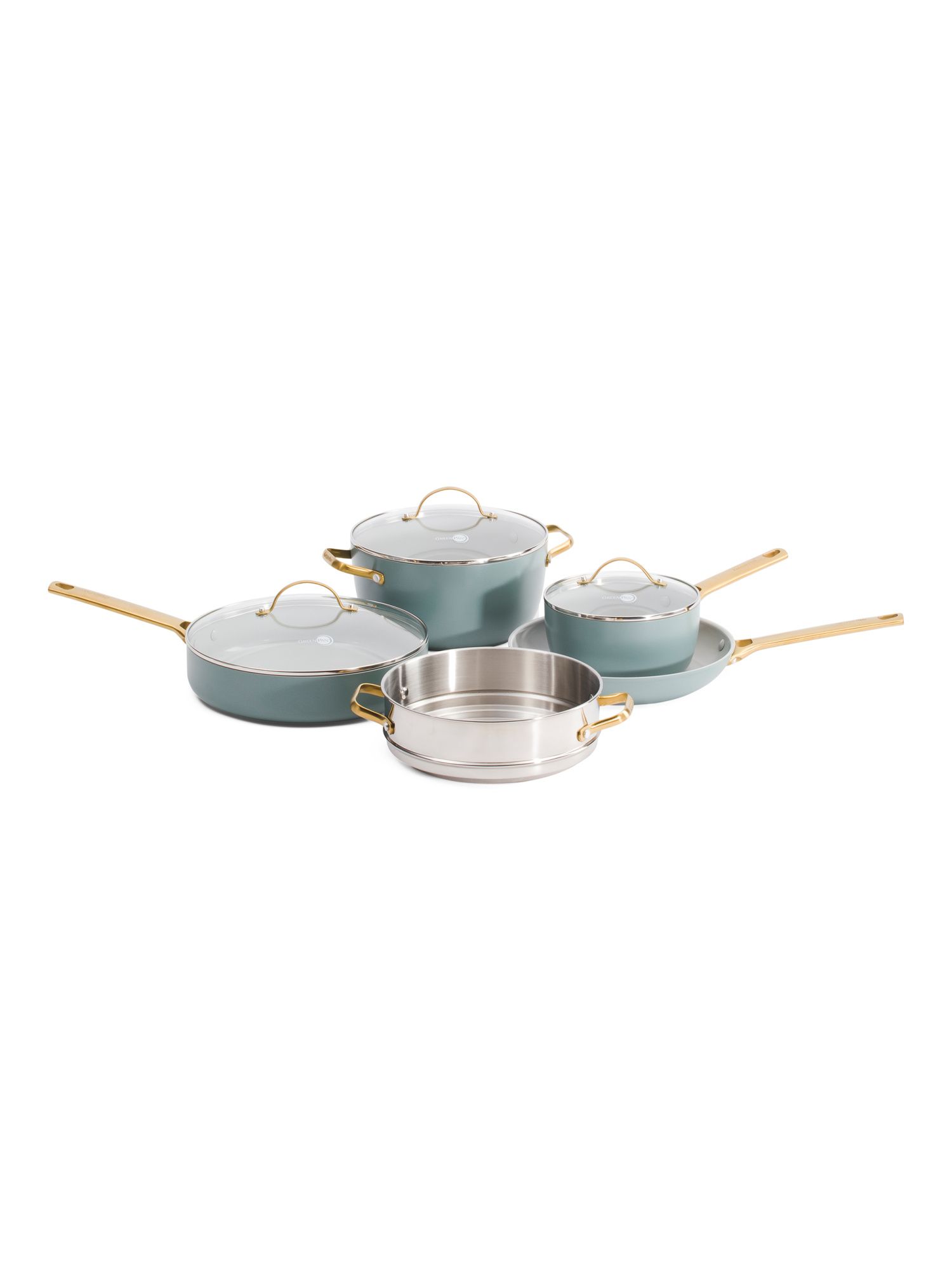 10pc Healthy Ceramic Reserve Collection Cookware Set | Marshalls