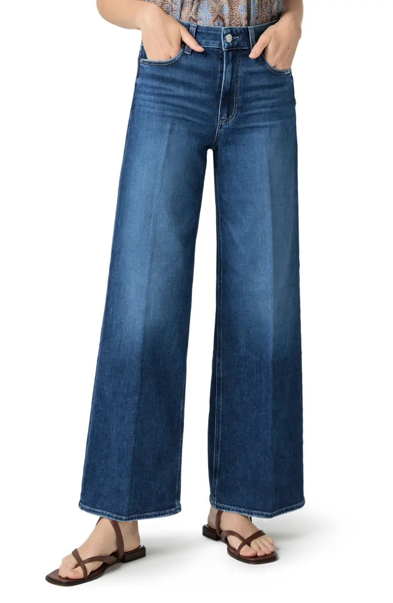 Anessa High Waist Wide Leg Jeans | Nordstrom