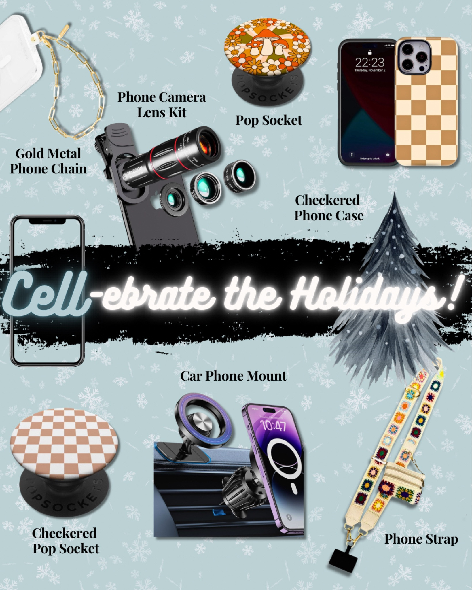 CELL-ebrate the holidays gift guide💙

Gift guide, holiday, Christmas, seasonal, presents, for her, for him, for the teens, for the kids, phones, phone accessories, technology

#LTKGiftGuide #LTKHoliday #LTKSeasonal