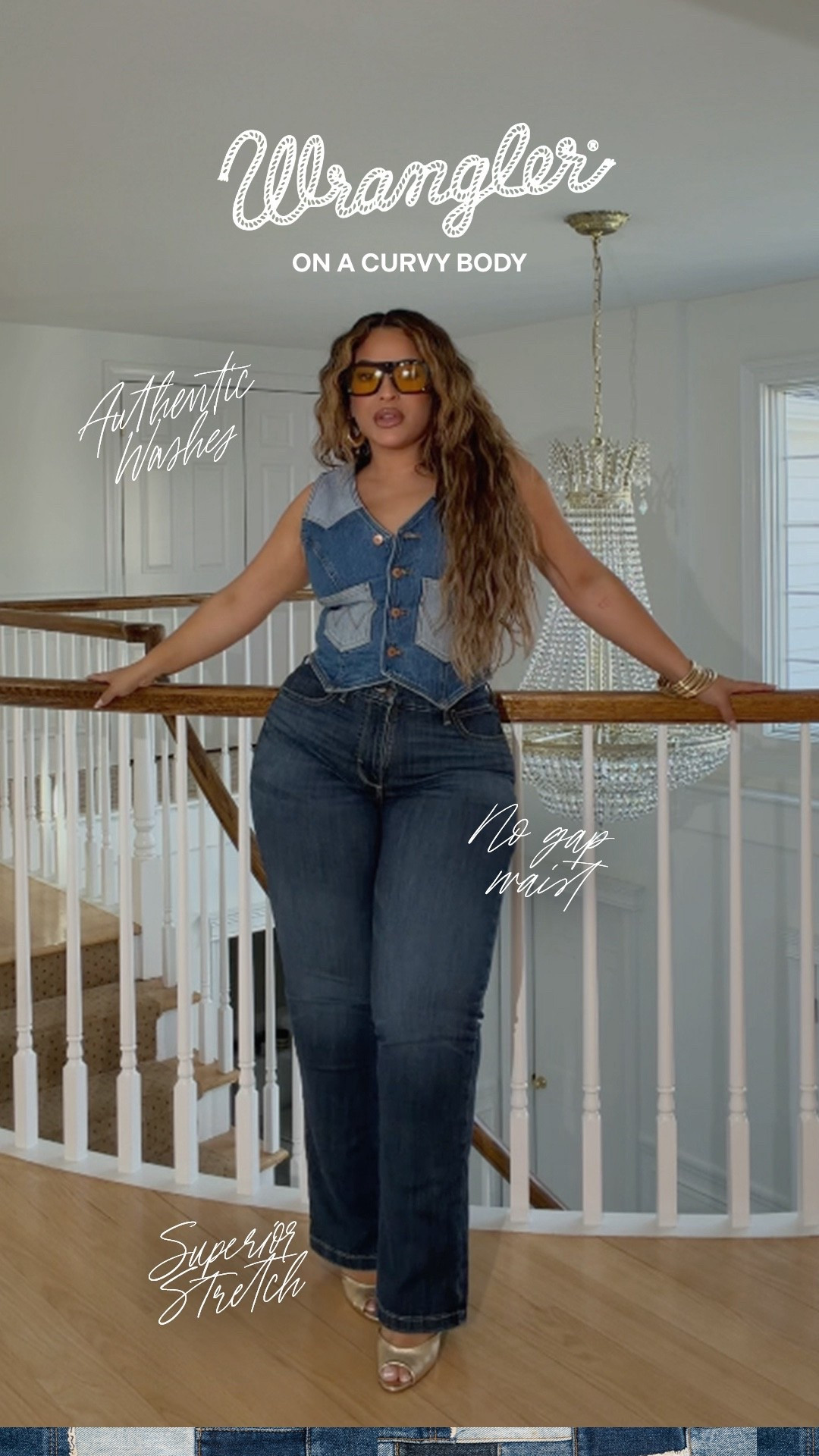 For all my country singin' & denim lovin' girls! #sponsored @wrangler 