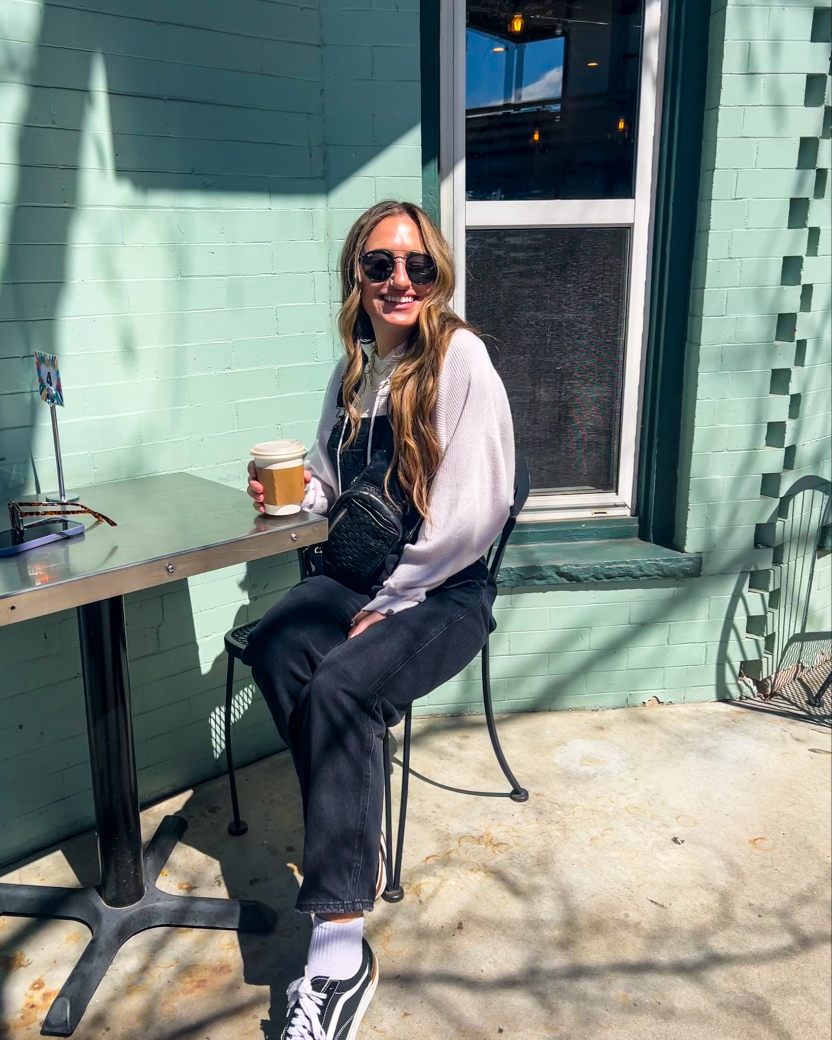 When the sun hits just right>>>

Bringing out my black Abercrombie overalls! Currently wearing this hooded sweater from TJ Maxx, which I can't lie is so cozy! Also, still loving these black platform vans! 

#LTKshoecrush #LTKstyletip #LTKtravel