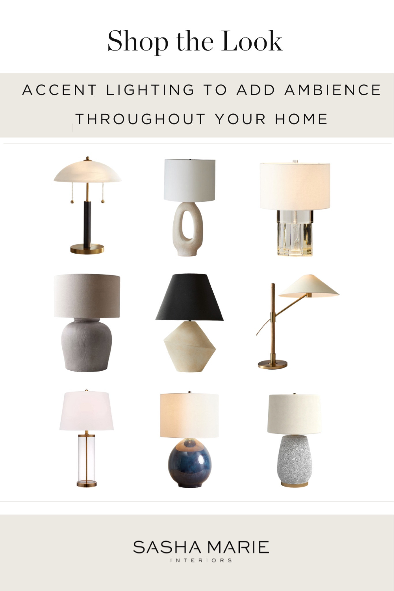 Add ambience throughout your home with new accent lighting! 

#LTKHome #LTKStyleTip #LTKFamily