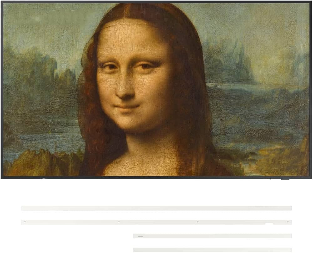 SAMSUNG QN55LS03BAFXZA 55" The Frame 4K UltraHD Smart QLED TV with a VG-SCFA55WTB 55" The Frame C... | Amazon (US)