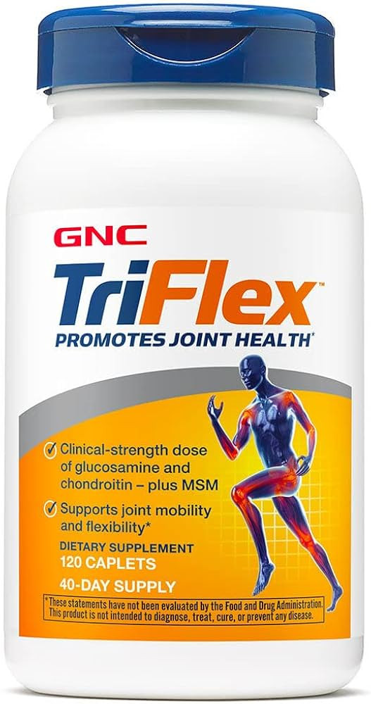 GNC TriFlex |Targeted Joint, Bone & Cartilage Health Supplement with Glucosamine Chondroitin & MS... | Amazon (US)