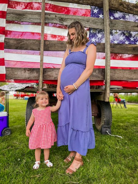 🇺🇸 Another day // another coordinating outfit with my girl 🤗 Perfect for The fourth or any summer picnic. Available in different colors / I’m wearing a small 26 weeks pregnant. 


#LTKstyletip #LTKbump #LTKkids