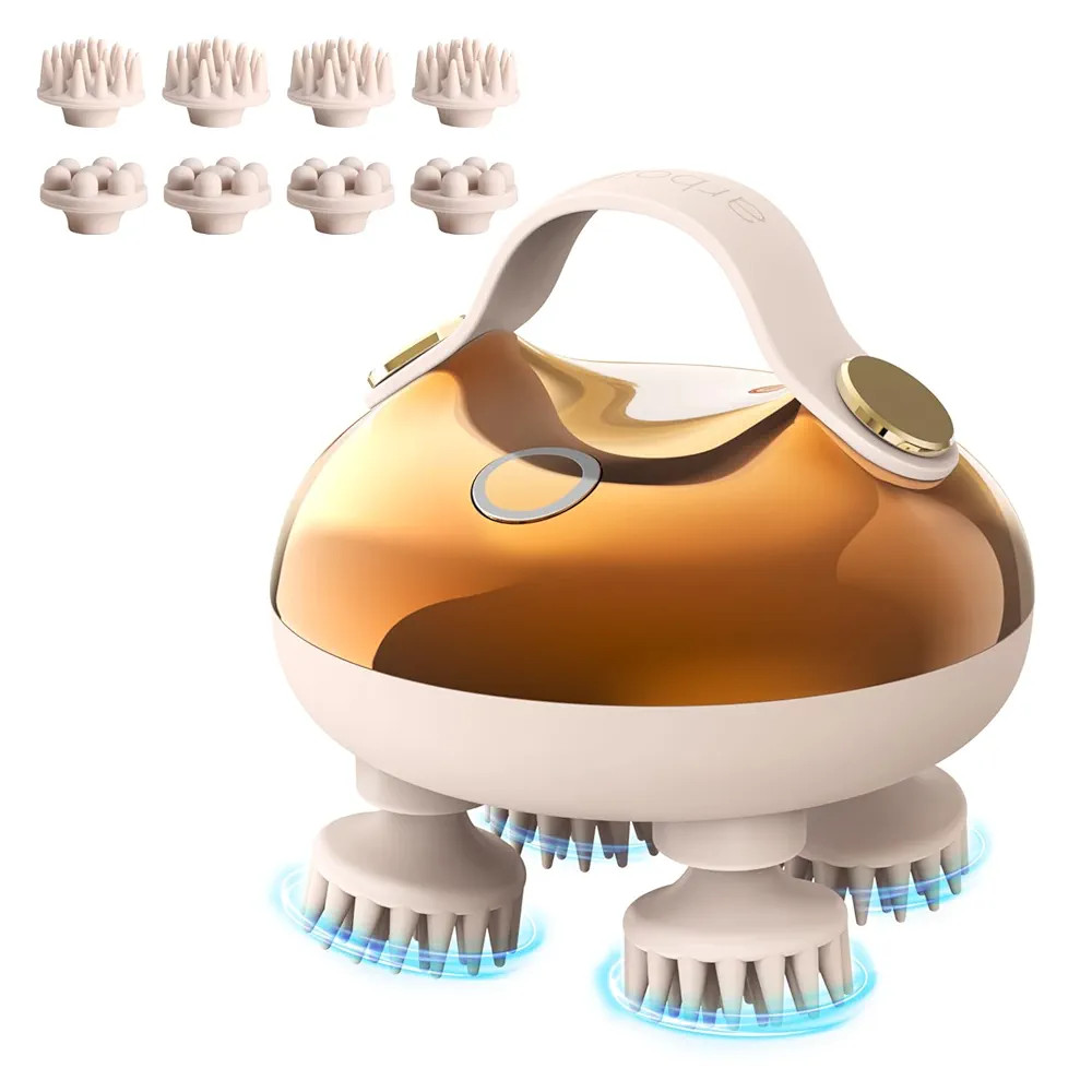 arboleaf Electric Scalp Massager Head Massager Scalp Stress Relax, 5 in 1 Kneading 128 Massage No... | Amazon (US)