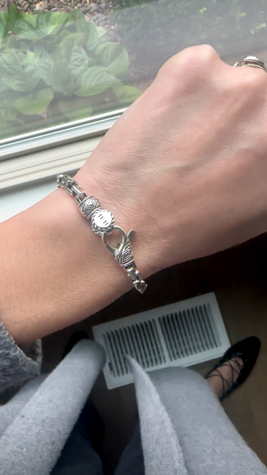 Jai Jewelry 11:11 Mirror Box Link Bracelet - I’m in a small (6.75”) 
.
It’s avab on 5 easy monthly payments too! 

#LTKSaleAlert