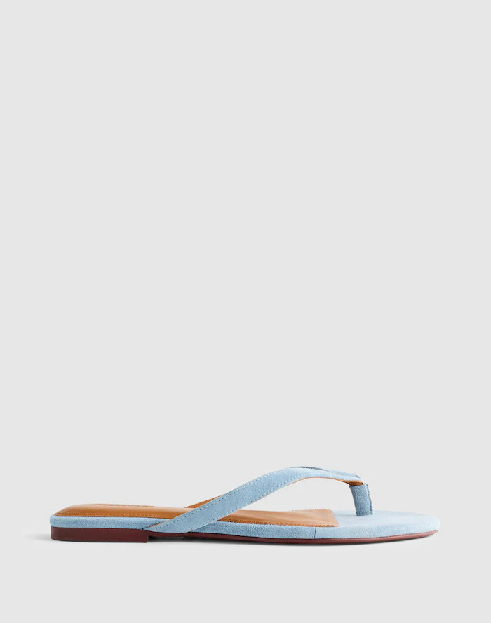 The Iggy Thong Sandal in Suede | Madewell