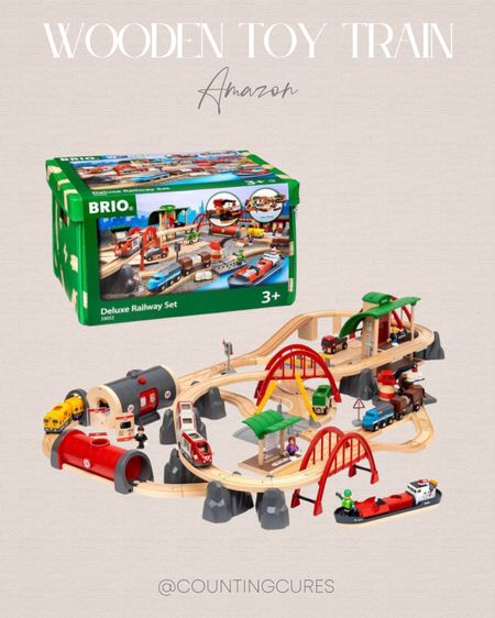 This wooden toy train is a perfect addition to any little one's toy collection! Fill your kid's day with fun and creativity! #giftguideforboys #kidsgifts #toddlerfinds #affordabletoy

#LTKGiftGuide #LTKkids #LTKfindsunder50