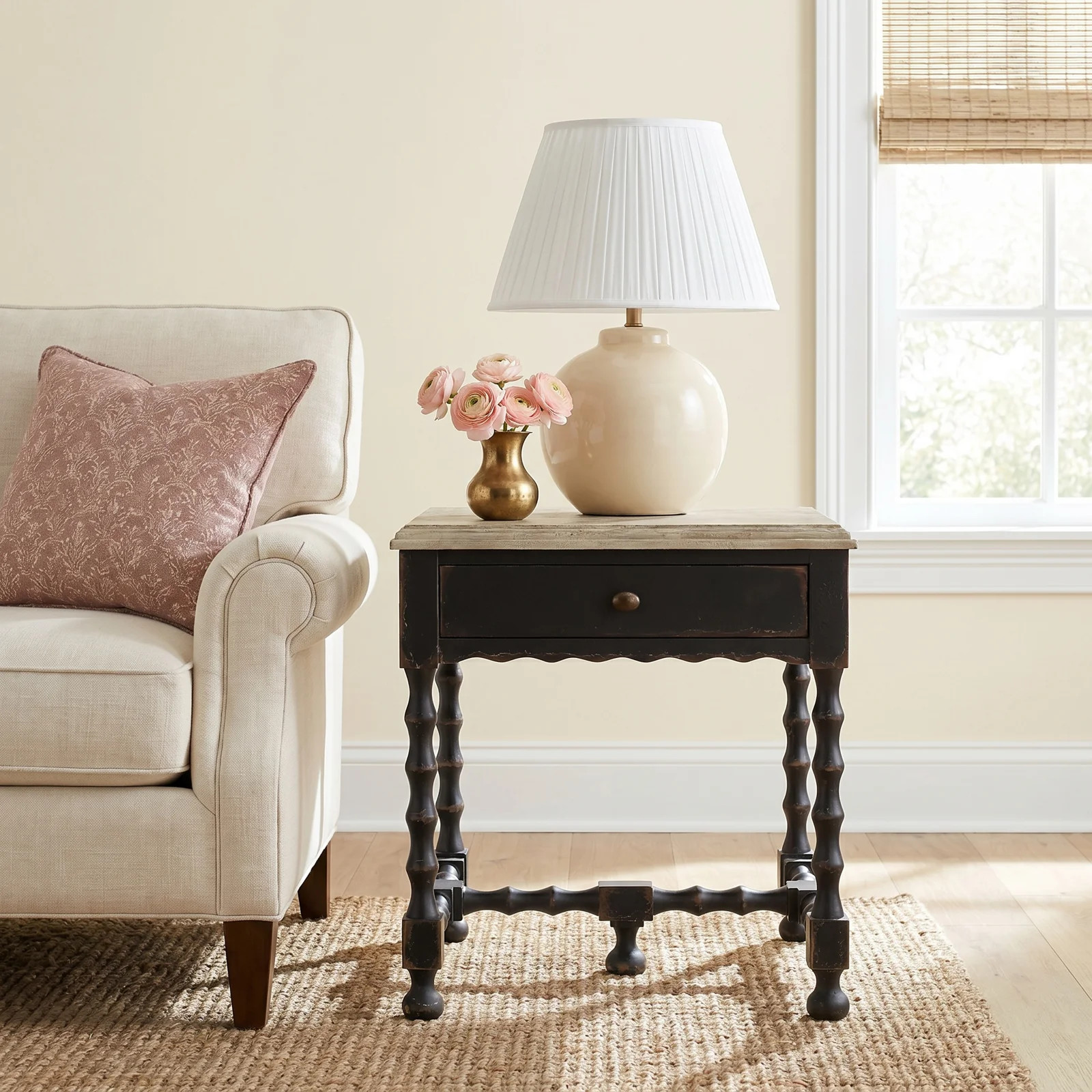 Chamberlain End Table With Storage | Birch Lane