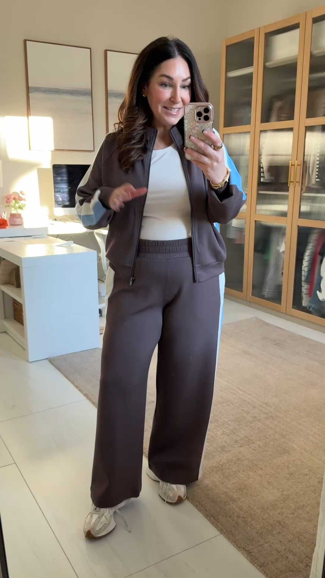 @spanx travel outfit wearing large petite in pant. Large in jacket

New customers use code RYANNEXSPANX

#LTKdayinmylife #LTKMidsize #LTKTravel