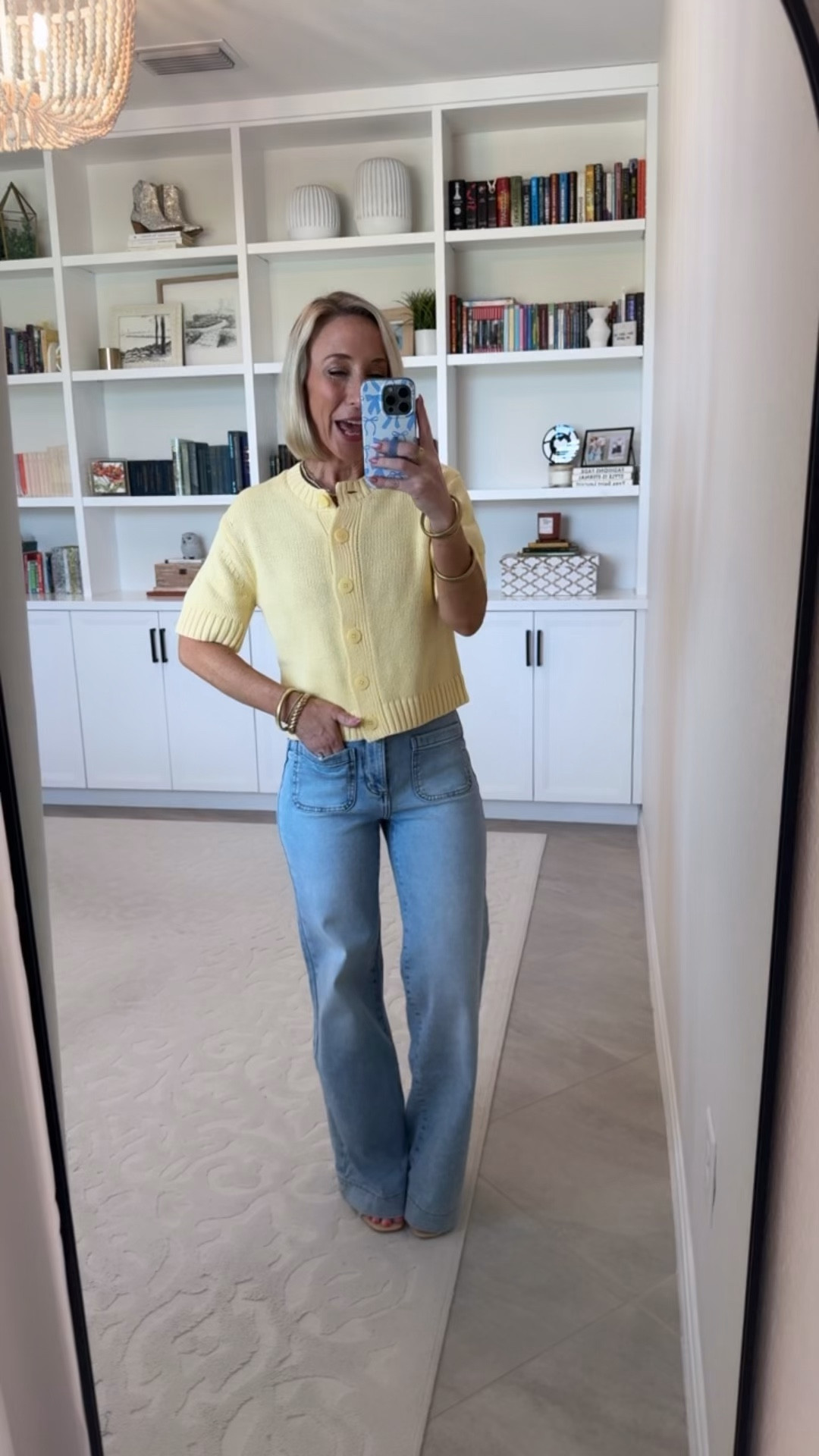 Kohl’s - spring unboxing haul. High Rise Wide Leg Denim Trousers (Superlight Wash) - size 2, Average. 3+ colors.  Short Sleeve Cardigan - size XS. 8 colors.
 

 

#LTKOver40 #LTKSeasonal #LTKSaleAlert