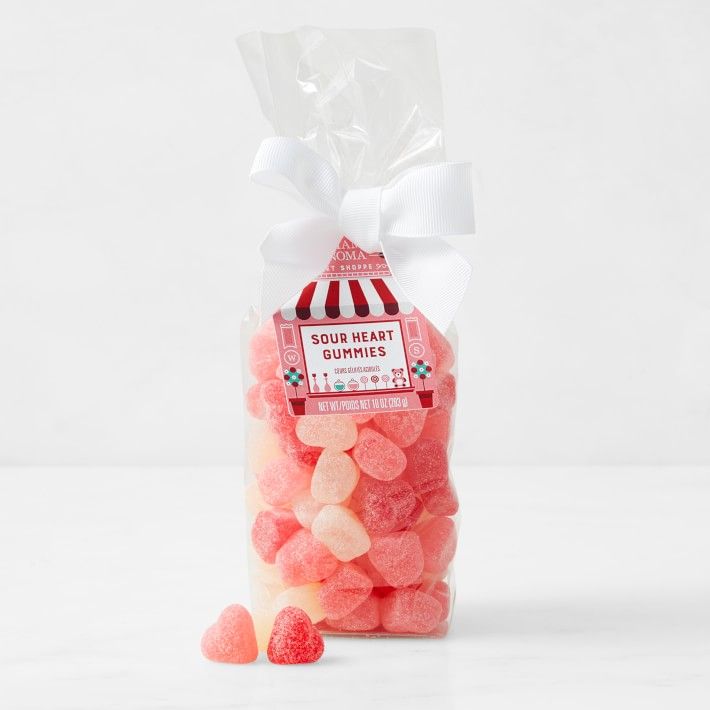 Williams Sonoma Valentine Sour Gummy Hearts | Williams-Sonoma