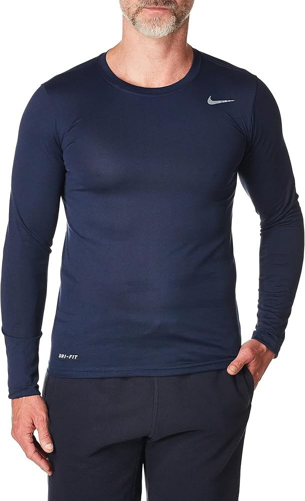 Nike Mens Legend 2.0 Long Sleeve Tee | Amazon (US)