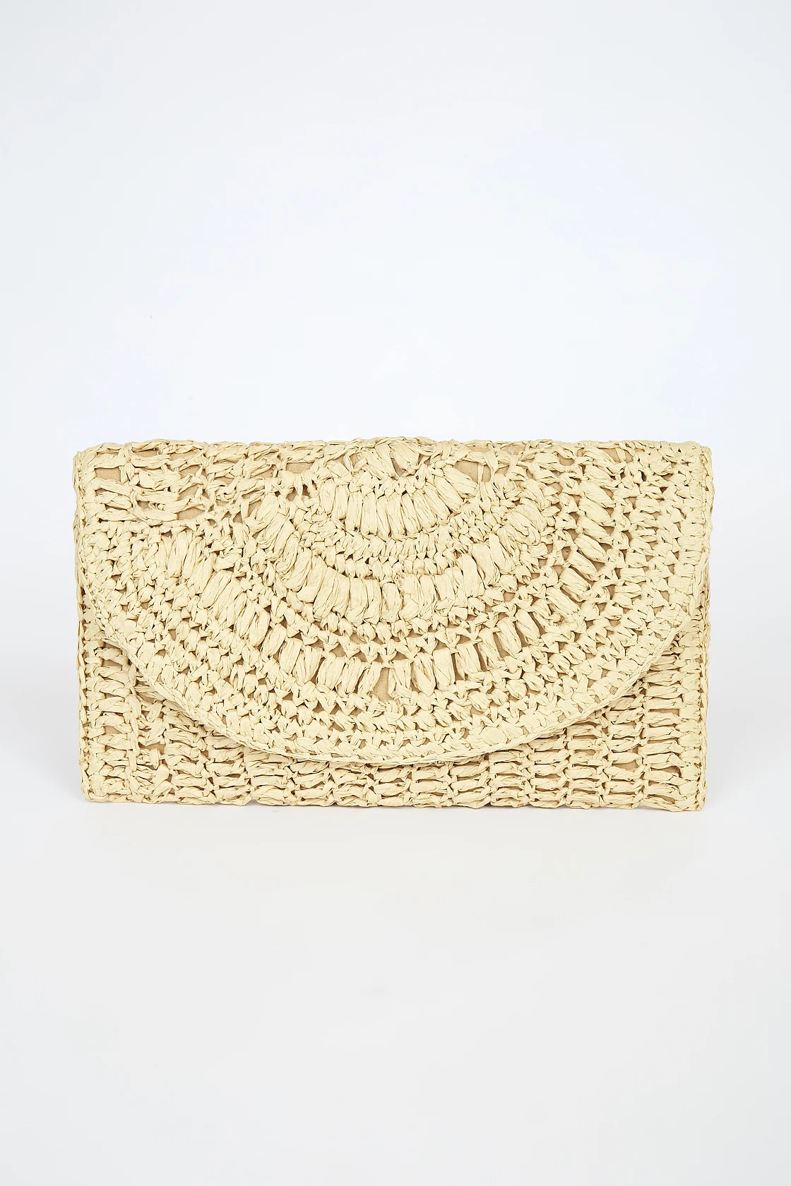 Oh So Sandy Beige Woven Clutch | Lulus (US)