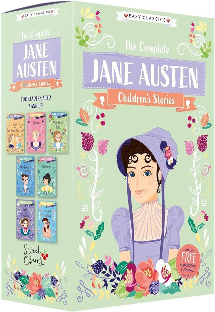 Jane Austen Children's Stories (Easy Classics) 8 Book Box Set (Emma, Pride and Prejudice, Northan... | Amazon (US)
