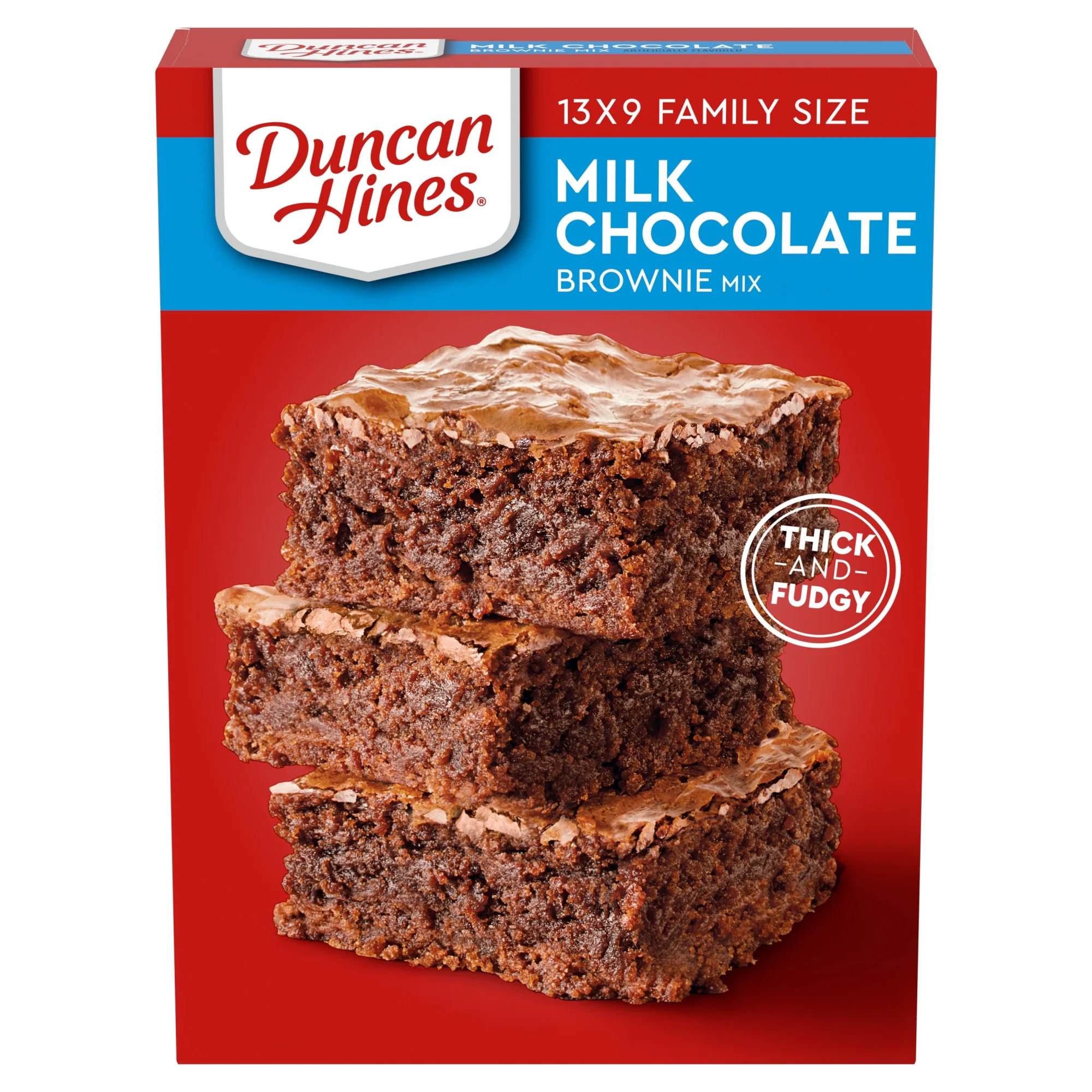 Duncan Hines Milk Chocolate Brownie Mix, 18 oz | Walmart (US)