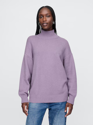 CashSoft Mockneck Sweater | Gap (US)