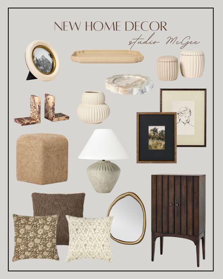 New home decor releases at Target on June 16! 

Studio McGee, table decor, vintage inspired home decor, throw pillows, accent furniture, cabinet , artwork, lamp 

#LTKHome
