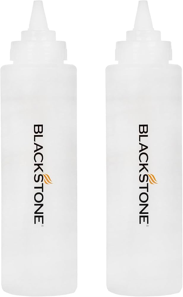 Blackstone 5071 32 oz Plastic Squeeze Bottle Set with Twisting Lids, 2-Pack | Amazon (US)
