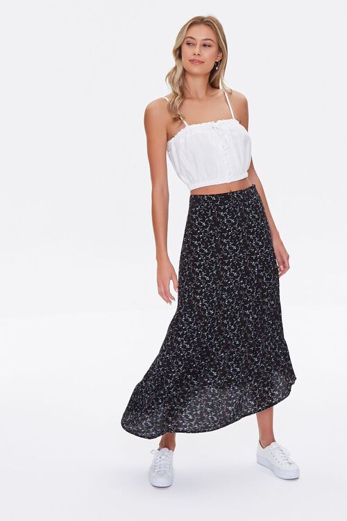 Floral Print Maxi Skirt | Forever 21 (US)