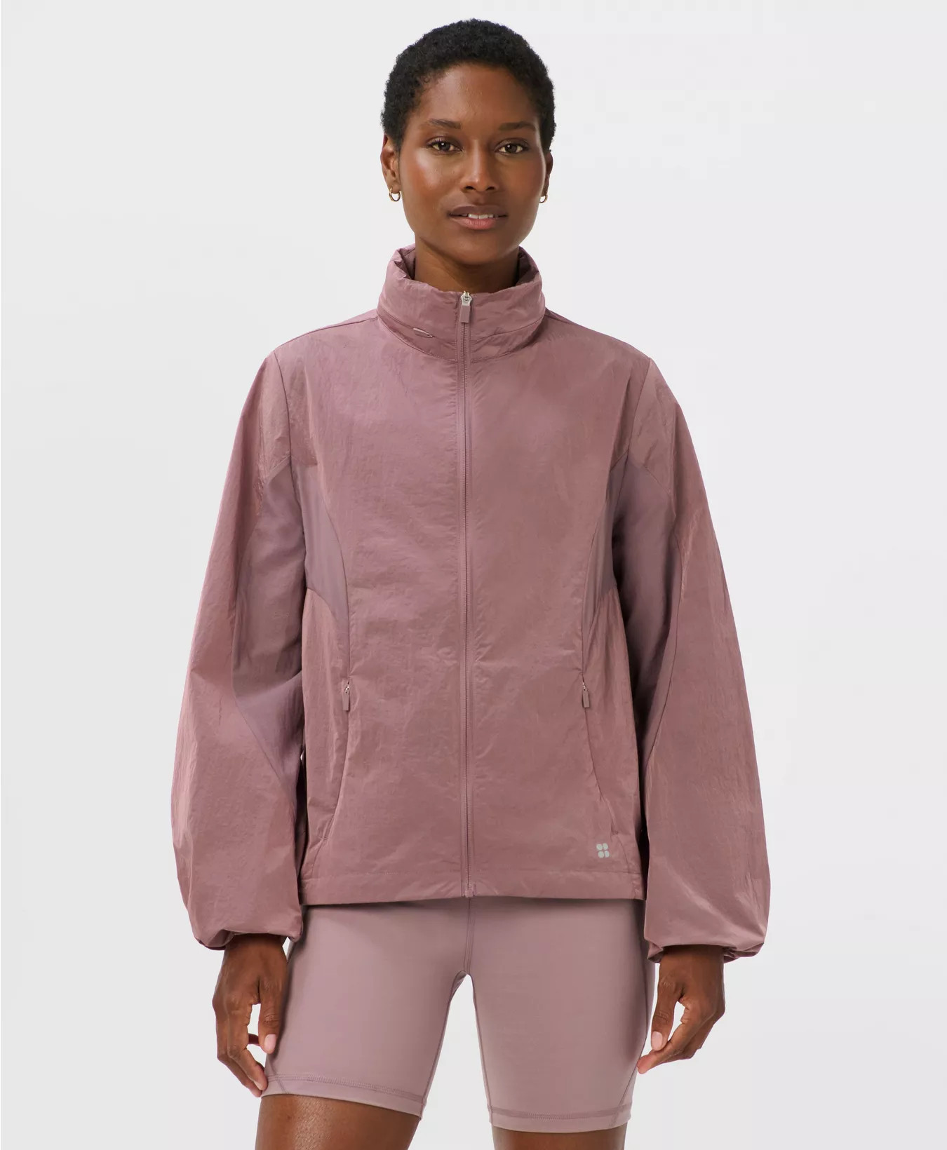 Breathe Easy Track Jacket - Duskberry Purple | Women's Jackets + Coats | Sweaty Betty | Sweaty Betty UK