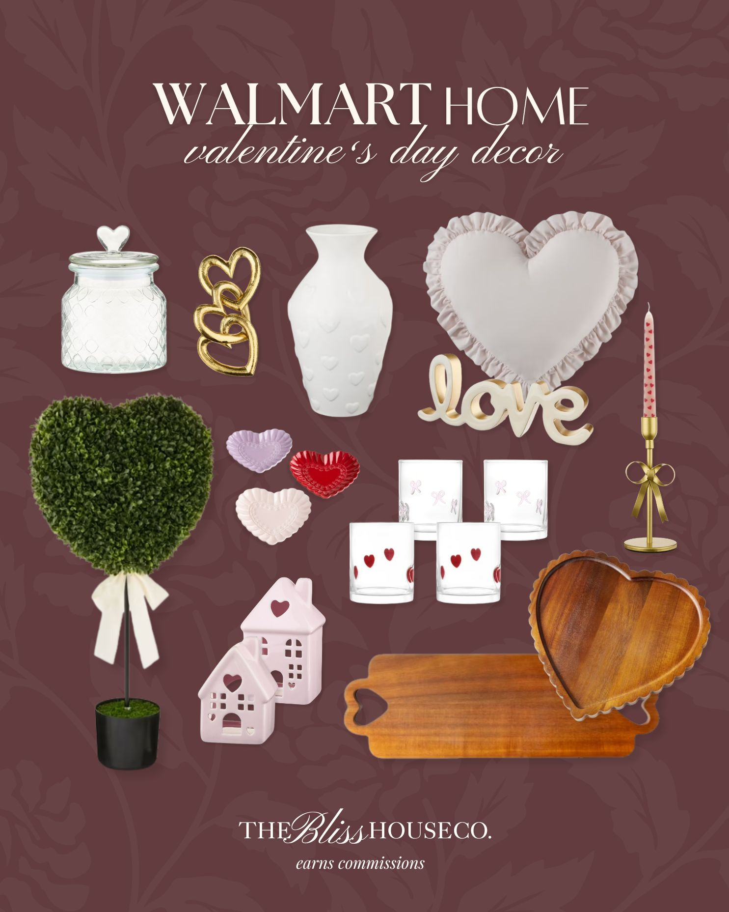 New Valentine's Day decor at Walmart!

Trending home decor finds 🤍 Seasonal holiday decor, February, hearts, pillow, wood tray, tabletop decoration, affordable decor, Walmart home. 

 #LTKSeasonal #LTKHome #LTKFindsUnder50