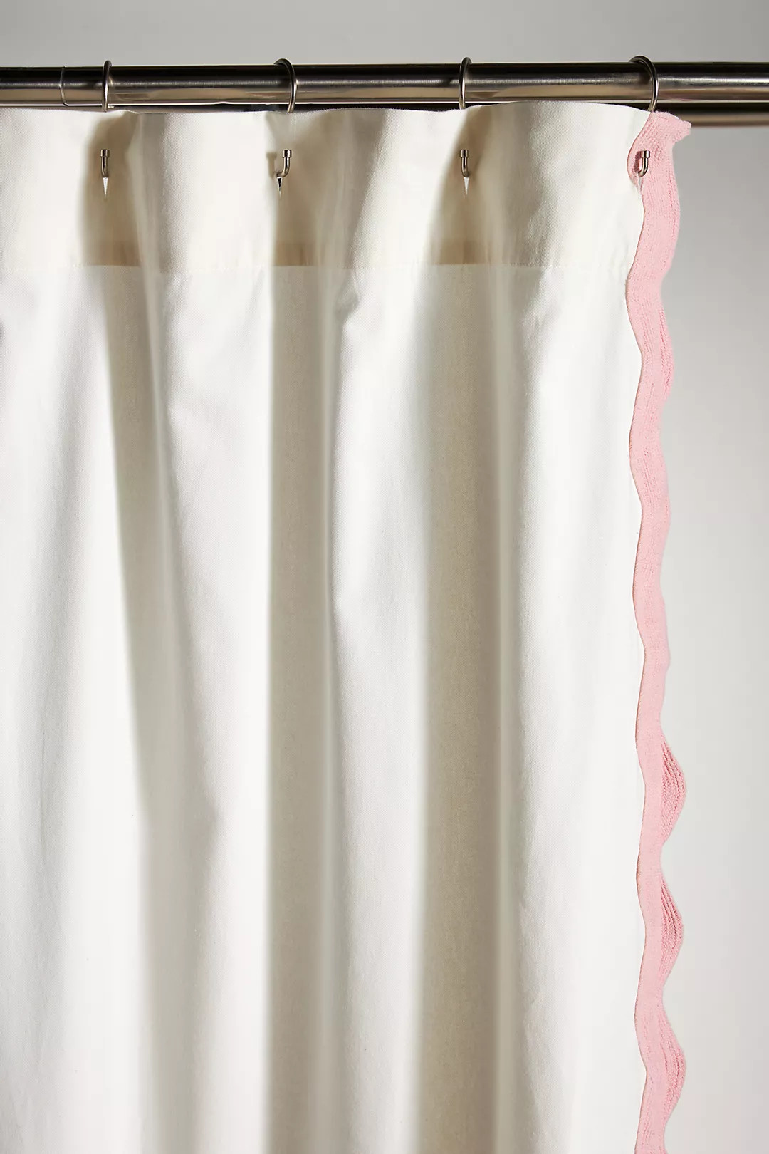 Maeve Scalloped Shower Curtain | Anthropologie (US)