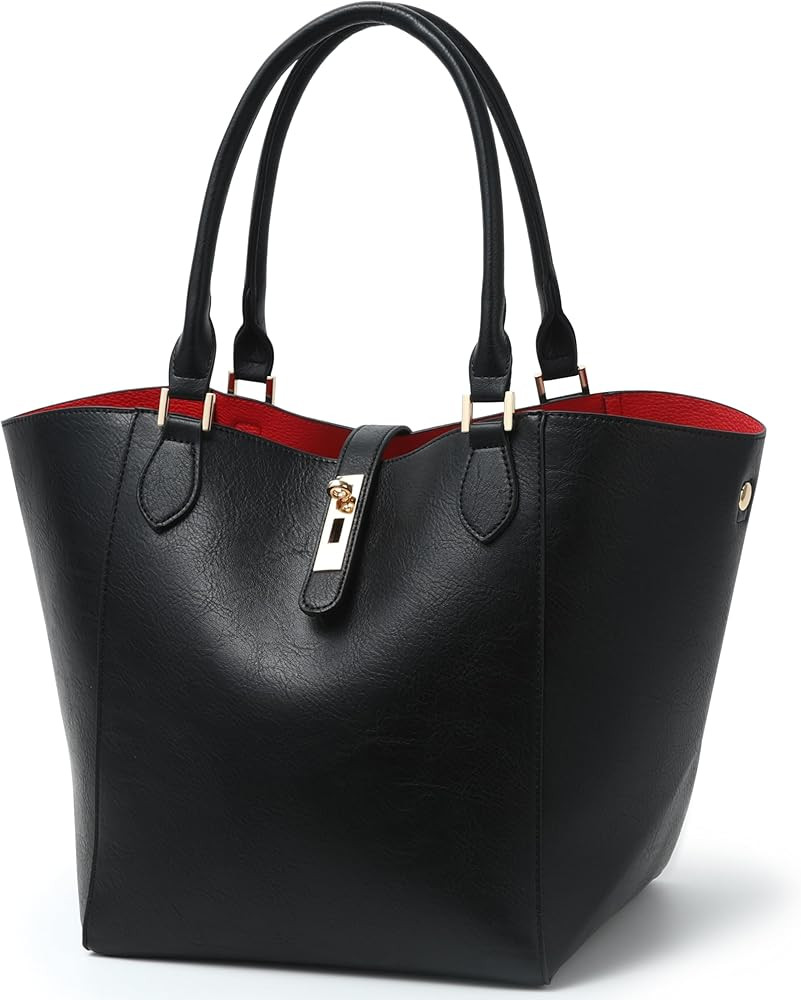sqlp Large Work Tote Bag for Women Designer Purses and Handbags Big Bucket bags Womens Travel Sho... | Amazon (US)