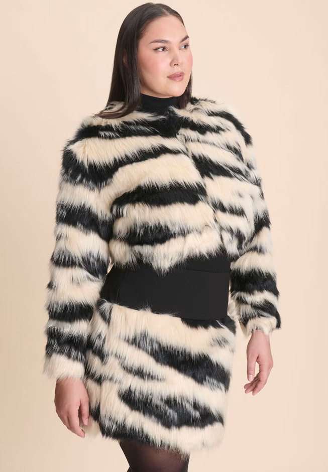 Faux Fur Mini | Eloquii