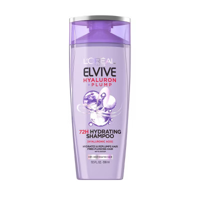 L'Oreal Paris Elvive Hyaluron Hydrating Shampoo Paraben-Free - 13.5 fl oz | Target