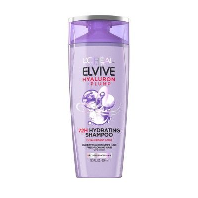 L'Oreal Paris Elvive Hyaluron Hydrating Shampoo Paraben-Free - 13.5 fl oz | Target