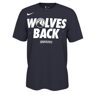 Minnesota Timberwolves Playoff Mantra 2025Men's Nike NBA T-Shirt | Nike (US)