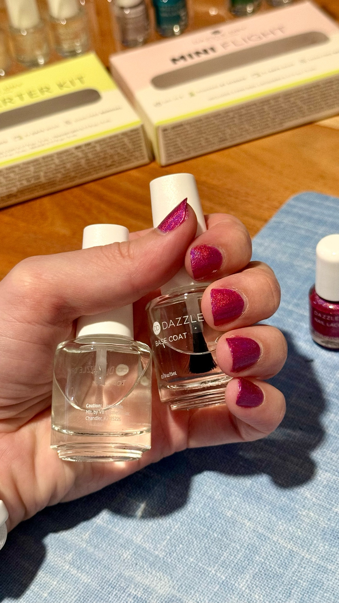 Newest collection from Dazzle Dry and I am loving the color options!

I took a video of my nails throughout Days 1-8 so you can see how well this at home no chip polish WORKS! I scrubbed into multiple surgeries, traveled, worked out and had general wear and tear with these results! I cannot get these results at the salon! I am sold on this brand and their colors. I will never go back! 


#dazzledry #ad #dazzledrypartner #springcolors #homemanicure 

#LTKselfcare #LTKBeauty #LTKHome