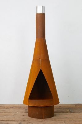 Angled Obelisk Chiminea | Anthropologie (US)