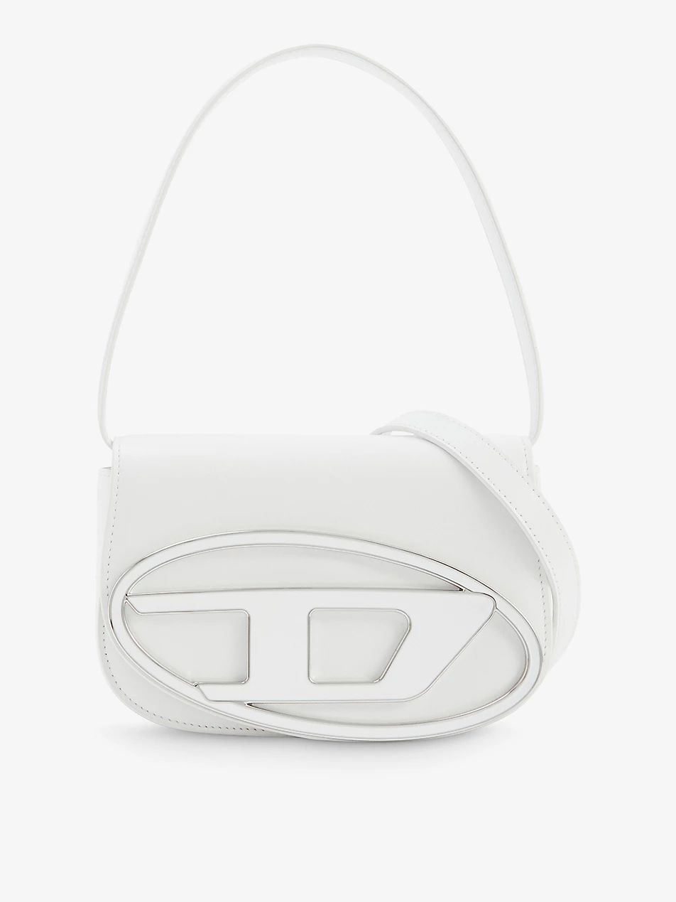 1DR logo-plaque leather shoulder bag | Selfridges