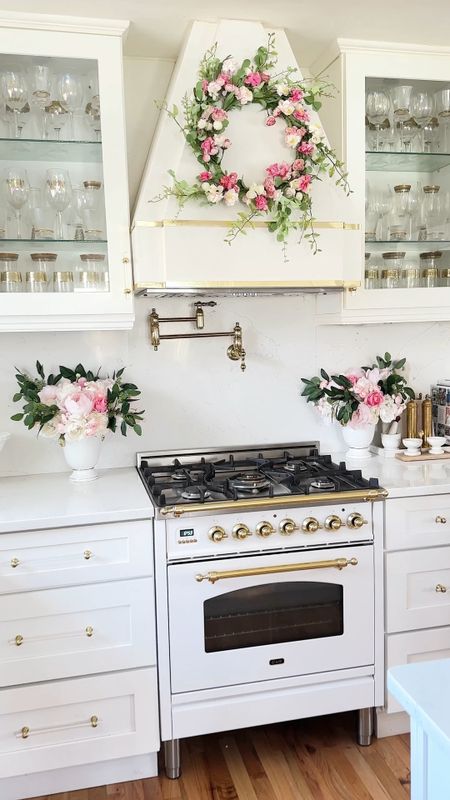 Decorating my kitchen for Easter with pretty, pastel floral arrangements and wreath.  

One of my favorite home decor is floral. It truly add character and beauty to my white kitchen. Get this look on my LTK shop.  

Floral | floral arrangements  | Wreath | kitchen styling | white kitchen |easter decorating 

#kitchenstyle  #kitchendecorating #floralarrangement  #springwreath #prettiestpastels 

#LTKSeasonal #LTKhome #LTKsalealert