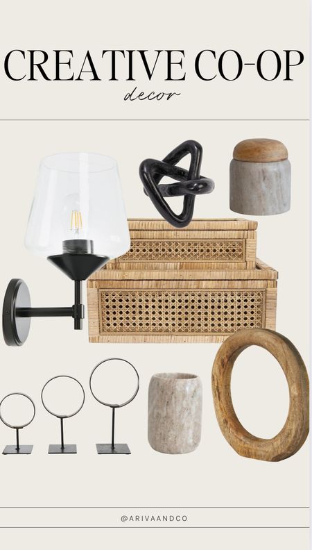 Creative & co-op home decor, all from Amazon.




Home decor, creative and coop home decor, wall sconces, figurines, accent baskets, accent vase

#LTKFindsUnder100 #LTKStyleTip #LTKHome