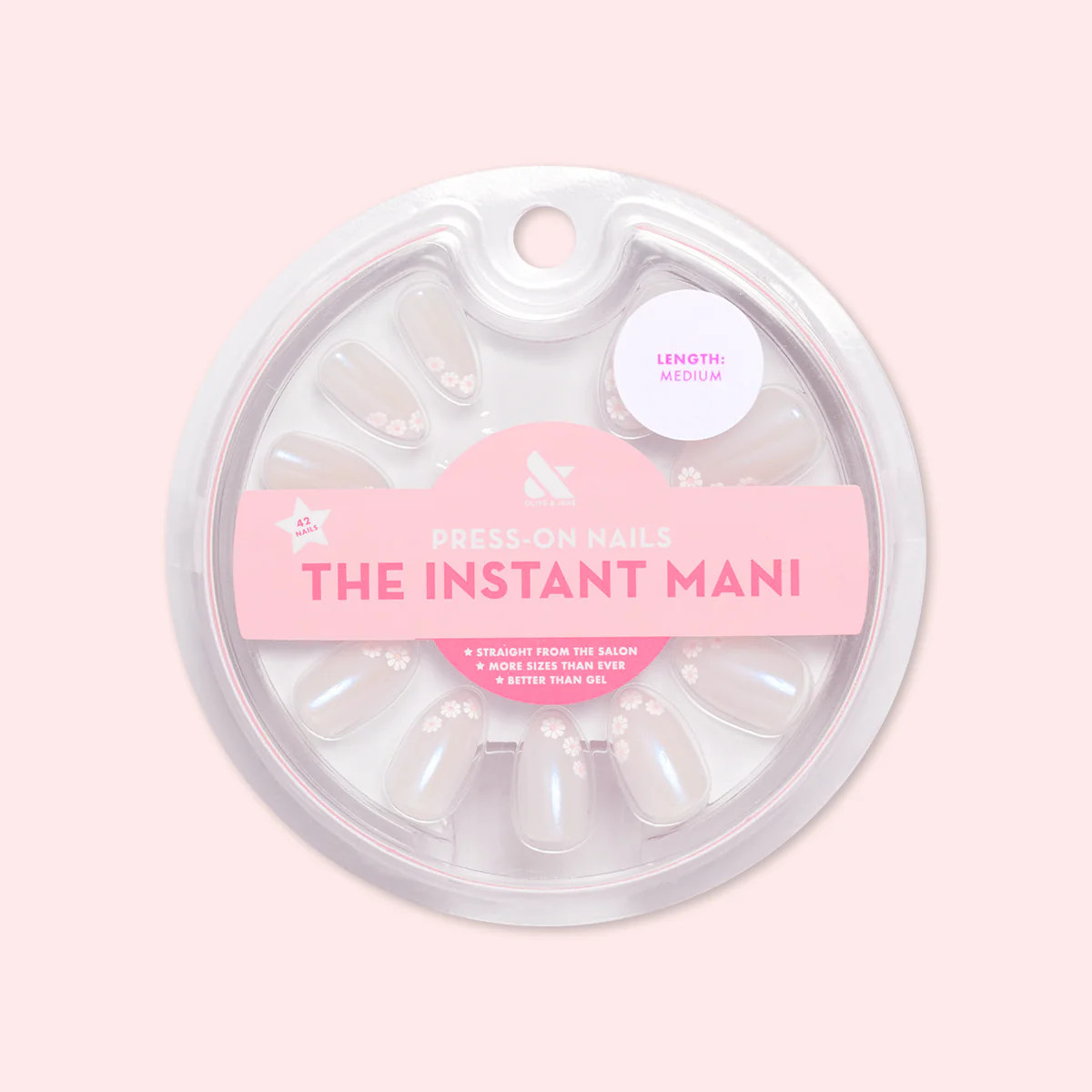 Daisy French - Press-On | Medium | Almond | Olive & June