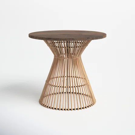 Joss & Main Angelo Solid Wood Pedestal End Table | Wayfair | Wayfair Professional