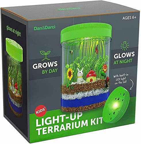 Light-Up Terrarium Kit for Kids - STEM Activities Science Kits - Gifts for Kids - Educational Kid... | Amazon (US)