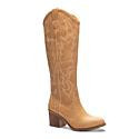 Dirty Laundry Upwind Tall Shaft Western Boot - White - Size 6 1/2 | HSN