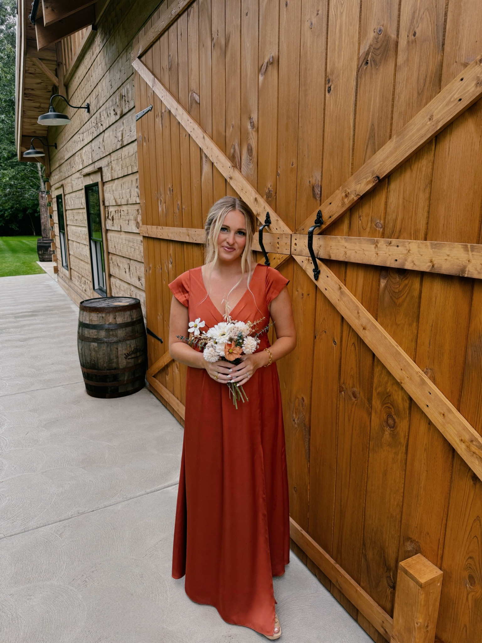 bump friendly bridesmaid dress Long Prom Dress with Beaded Sheer Corset Champagne / 10