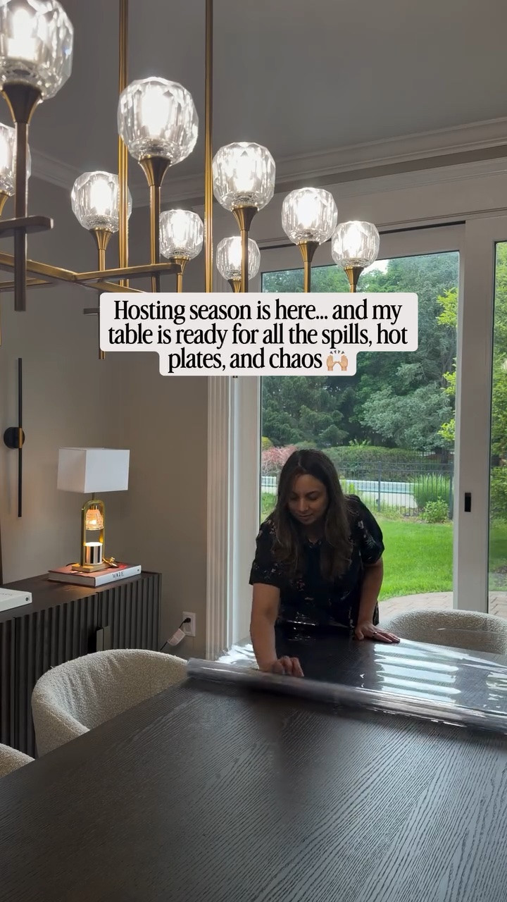 Mom approved solution I wish I found sooner especially during the hosting season! Love this table cover and helps me maintain the furniture 🙌🏼
@amazonhome