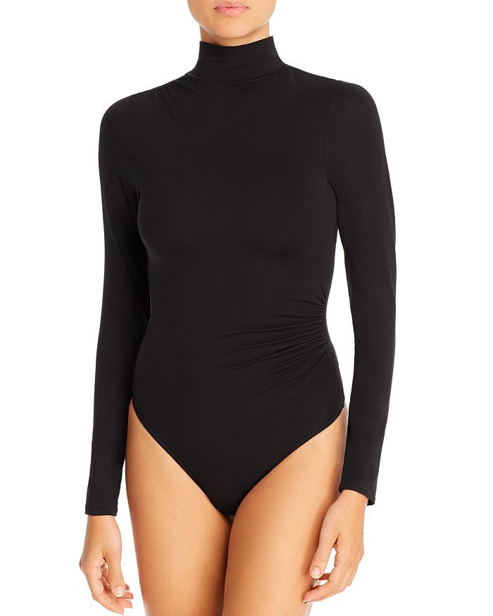 Ruched Turtleneck Bodysuit | Bloomingdale's (US)