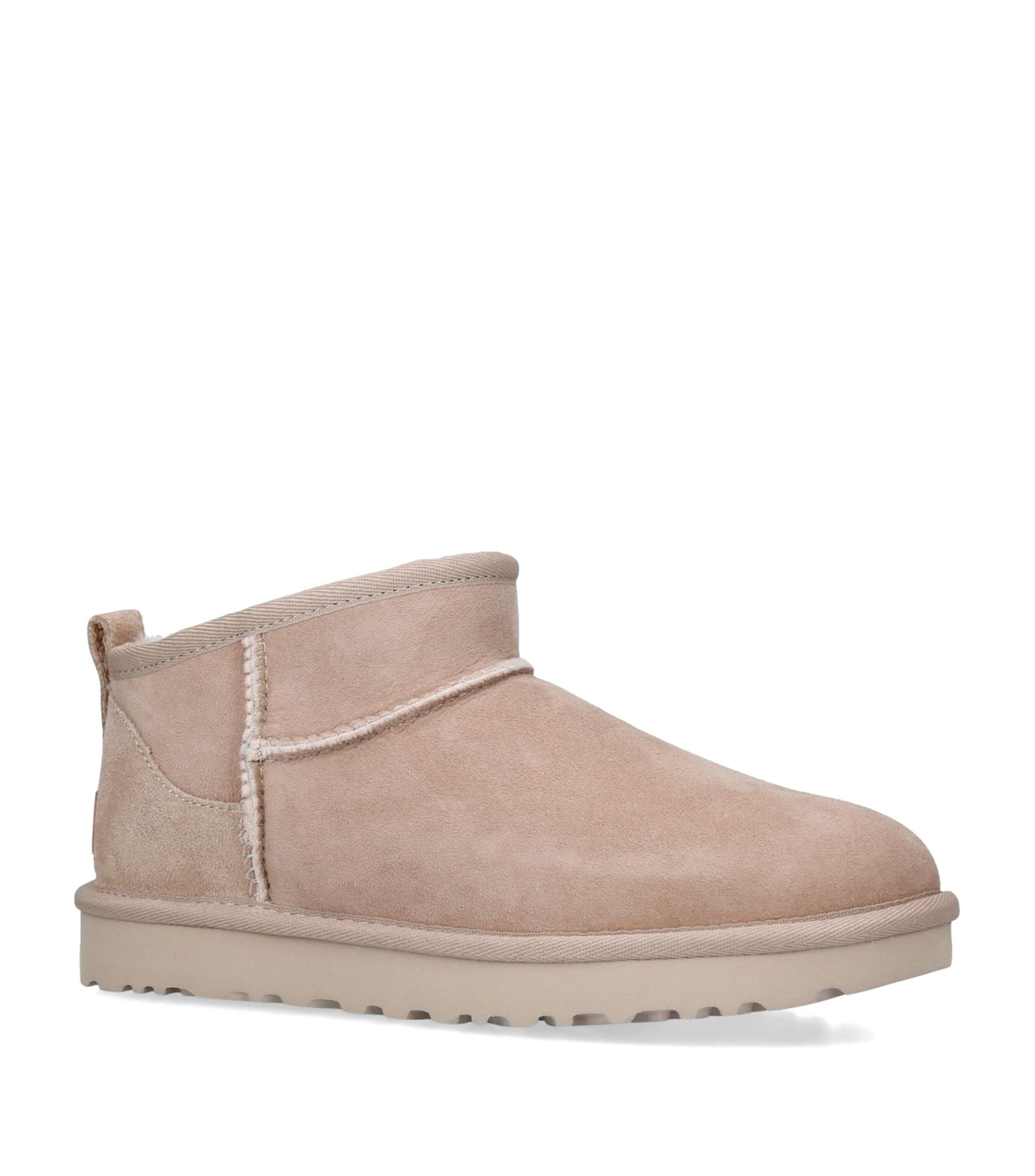 Suede Classic Ultra Mini Boots | Harrods